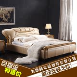 欧式皮床1.8太子床2米大床双人床2.2气动高箱储物床软体床软包床