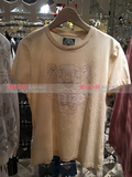 波比香港代购 KENZO 16春女款 经典虎头印花短袖T恤