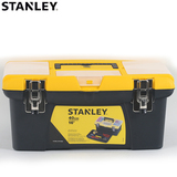 STANLEY/史丹利塑料工具箱16寸19寸家用五金工具箱进口手提收纳箱