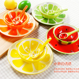 包邮日韩创意 可爱陶瓷碗水果碗盘汤碗饭碗点心盘 甜品碗餐具套餐