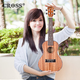 正品CROSS 21 23寸尤克里里ukulele夏威夷儿童小吉他乌克丽丽乐器