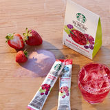 Starbucks VIA Refreshers-星巴克冰乐 非常芙蓉莓 免煮咖啡 5袋