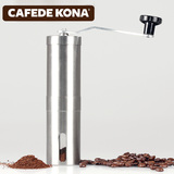 CAFEDE KONA磨豆机 咖啡手摇家用研磨粉器手动不锈钢具 咖啡磨粉