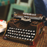 复古老式打字机创意摆件家具橱窗拍摄道具美式怀旧软装饰品酒吧小