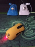 宿命外设 微软红光鲨IO1.1磨砂版 CF爆头神器游戏鼠标 正品包邮