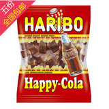 德国原装进口QQ糖 HARIBO哈瑞宝欢乐可乐味软糖 200g喜糖 到9月