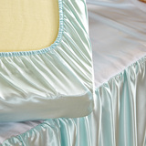 100%桑蚕丝婴儿床笠夏季光滑透气真丝床包宝宝床上用品套件包邮