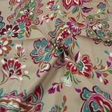 外贸欧美埃及长绒棉布料纯棉布料60支印花宽幅布料定制被套床品