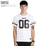【NPC】NPC MLGB 数字06 男女同款短袖T恤