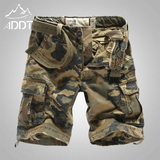 ADDT男士夏季 沙漠迷彩裤短裤美国军装户外宽松沙滩裤工装裤 特卖