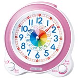 日本代购 seiko 日本精工 儿童学习认识钟表 闹钟 可调节音量