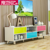 转角电视柜组合墙简易小户型整体电视机柜简约个性背景墙柜烤漆