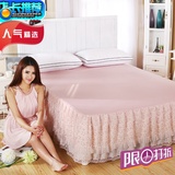 四季通用时尚床裙床罩单件1.5m 1.8m 2.0m床单女生蕾丝床上用品