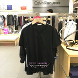 calvin klein专柜正品代购CK JEANS男16棉打底V领短袖T恤J303906
