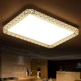 新款鸟巢LED吸顶灯长方形客厅灯具 卧室灯书房苹果灯饰温馨餐厅灯