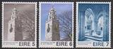 爱尔兰1975欧洲建筑遗产年 巴特尔教堂邮票3枚