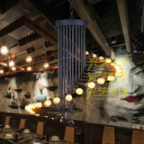 北欧简约乡村铁艺个性简约创意客厅咖啡馆酒吧餐厅螺旋楼梯间吊灯