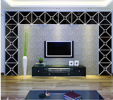 几何图案镜面墙贴 客厅玄关沙发电视背景墙装饰镜面墙贴个性大方