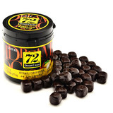 韩国原装进口零食品 乐天72%高纯度纯黑巧克力豆 86g罐装