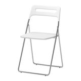 IKEA南京无锡宜家家居代购尼斯折叠椅学习办公椅子白红色椅子餐椅