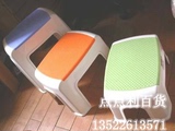 双色防滑凳 双色长方凳 加厚塑料凳 脚踏凳 儿童凳子 成人板凳