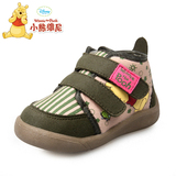 小熊维尼冬季男童女童宝宝棉鞋1-4岁保暖学步鞋健康舒适亲肤童鞋