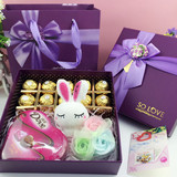 进口正品 费列罗德芙巧克力礼盒装 送男女朋友生日情人节创意礼物