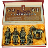 西安兵马俑陶制摆件 将军俑特色工艺品旅游纪念品 出国礼品送老外