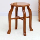 独特品质 复古矮凳 时尚圆凳子实木板凳简约时尚创意茶几凳特价