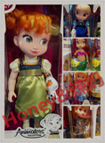 美国代购正版Disney迪士尼卡通人物公仔公主玩具娃娃宝宝生日礼物