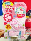 现货日本儿童用手表式驱蚊器HELLO KITTY无毒无味宝宝防蚊咬手环