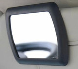 奔驰SMART改装精品车内后视镜 遮阳板化妆镜 SMART汽车镜子