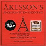 英国 Akesson’s 100% 无糖黑巧克力*马达加斯加庄园*15金奖 包邮