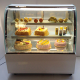 蛋糕柜0.9/1.2/1.5米冷藏柜直角水果保鲜柜熟食寿司西点展示柜