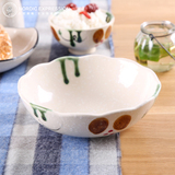NDP 菜碗汤碗陶瓷 创意大号家用瓷碗套装加厚8寸多角碗个性酒店瓷