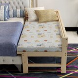 床加宽实木床松木床床架加宽加长床板儿童单人拼接床边床可定制