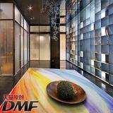 DMF时尚高清印花地毯 客厅现代简约时尚卧室图案茶几地垫满铺定制