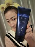 韩国正品代购AHC新款升级版B5玻尿酸洗面奶带卸妆补水舒缓180ML
