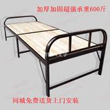 武汉折叠床单人午休床隐形木板床双人1.2米实木床加固简易铁架床