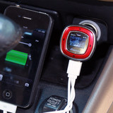 索浪SL-702车载MP3播放 4G点烟器式USB手机充电 汽车插卡机U盘