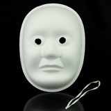 盛泉 环保纸浆面具/白色 手绘/DIY涂鸦面具 纸浆京剧脸谱白坯面具