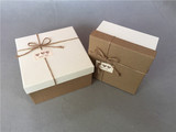 时尚中号正方形礼物包装盒情人节礼品盒生日送礼盒收纳盒包邮批发