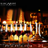 特价包邮泰国lucaris进口无铅水晶玻璃大号高脚红酒杯套装醒酒器