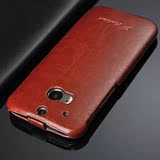 HTC M8手机套M9手机壳m8d/w/t保护壳one2 m8真皮翻盖皮套商务超薄