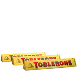 Toblerone/瑞士三角（黄）牛奶巧克力(含蜂蜜及巴旦木糖)100g*3条