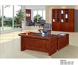 伟柏家具实木老板经理中班台时尚简结 胡桃色1.6、1.8、2米办公桌