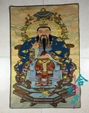 西藏佛像尼泊尔唐卡菩萨画像织锦画刺绣画织锦画芯佛像57
