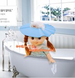 韩国进口ange 宝宝儿童 洗发帽 可裁剪大小 理发帽洗头帽 浴帽
