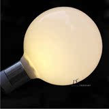 灯的艺术与设计现代大直径奶白透明玻璃冷光暖光可选LED龙珠灯泡