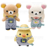 毛绒公仔San-X/轻松熊柠檬版可爱玩具娃娃节日生日送女生礼物日本